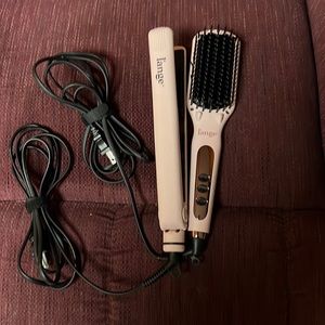 Lange hot brush flat iron